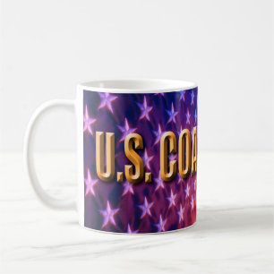 Tasse blanche classique de la USCG