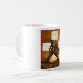 Tasse blanche classique de médecin d'armée (Devant gauche)