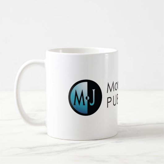 Tasse blanche classique de Morgan James (Gauche)