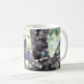 Tasse blanche classique de temps de Noël de chaton (Devant droit)