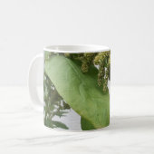 Tasse blanche classique d'épinards sauvages (Devant gauche)
