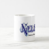 Tasse blanche classique du NELSON (Centre)