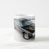 Tasse blanche classique du transport AM (Centre)