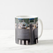 Tasse blanche classique Transistor Circuit 330 ml (Devant droit)