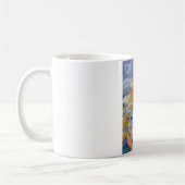 Tasse blanche d'ange de chat persan de CIEL de CAT (Gauche)