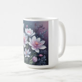 Tasse blanche de base 15 oz (Devant droit)