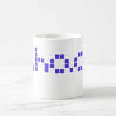 Tasse blanche de Girlhack 15oz (Centre)