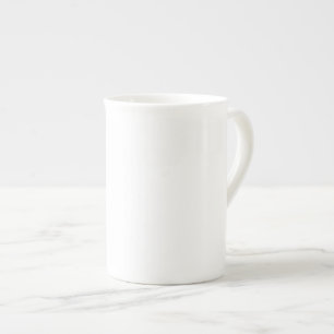 Tasse blanche de la porcelaine tendre 10oz de ~ de