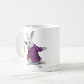 Tasse blanche de lapin (Devant gauche)