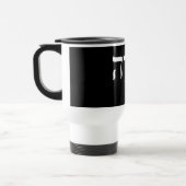 Tasse blanche de lettrage de Yahweh (dans (Gauche)