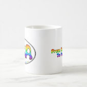 Tasse blanche de l'ovale 15oz de PBA (Centre)