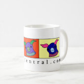 Tasse blanche de Sc (Devant droit)