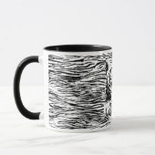 Tasse blanche de tigre (Gauche)