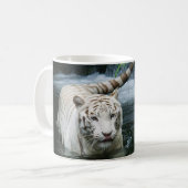 Tasse blanche de tigre (Devant gauche)