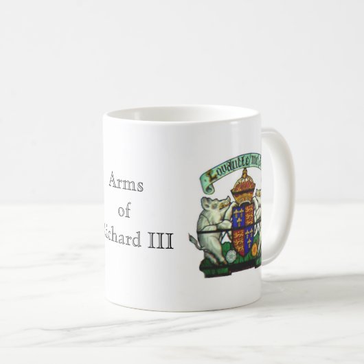 Tasse blanche de verrat (Devant droit)