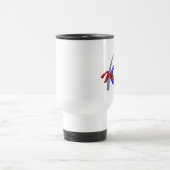 tasse (blanche) de voyage de logo du club 15oz (Centre)