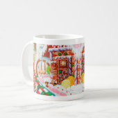 TASSE BLANCHE GINGERBREAD SURPRISE (Devant gauche)
