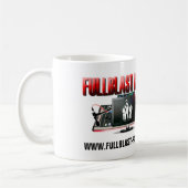 Tasse blanche par radio de Fullblast (Gauche)