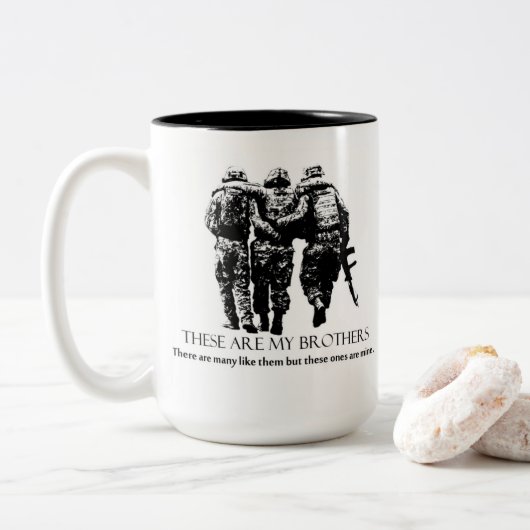 Tasse blessée de guerrier (Avec donut)