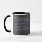 TASSE BLEU-CLAIR DE POINT DE VOYAGER (Gauche)