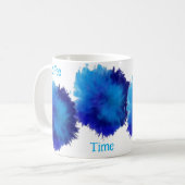 Tasse bleu désir (Devant gauche)