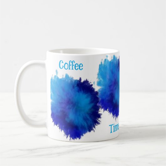 Tasse bleu désir (Gauche)