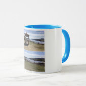 tasse bleu , les bergeronnes (Devant droit)