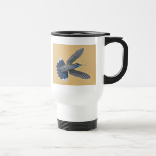 tasse Bleu-throated de voyage de colibri
