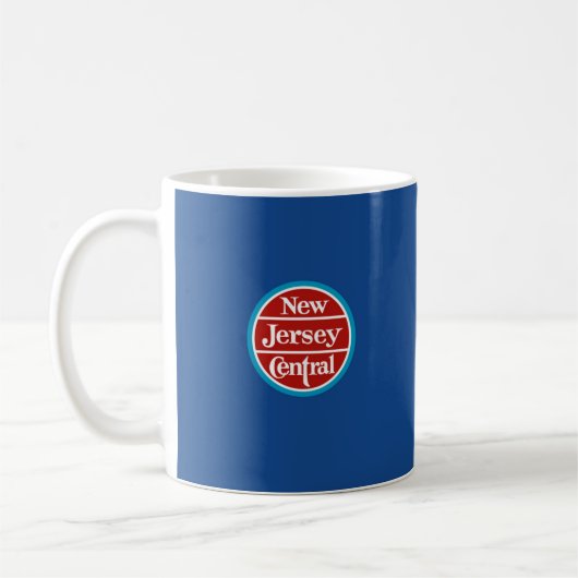 Tasse bleue d'affiche de comète (Gauche)