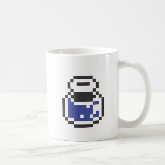 Tasse bleue de breuvage magique (Droite)
