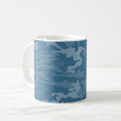 TASSE bleue de camouflage (Devant gauche)
