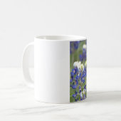 Tasse bleue de capots du Texas (Devant gauche)