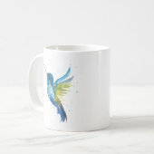 Tasse bleue de colibri (Devant gauche)