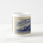 Tasse bleue de comète (Centre)