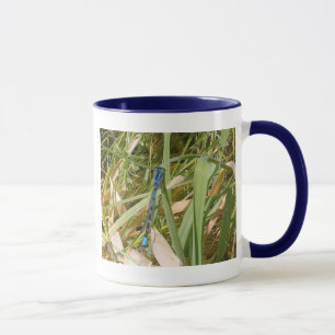 Tasse bleue de Damselfly