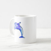 Tasse bleue de dauphin (Devant gauche)