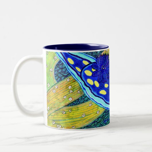 Tasse bleue de Dorid (Gauche)
