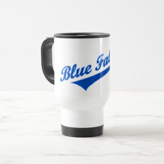 Tasse bleue de Falcons (Devant gauche)