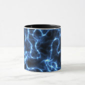 Tasse bleue de foudre (Centre)