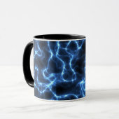 Tasse bleue de foudre (Devant gauche)