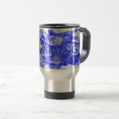 Tasse bleue de fumée du jeu PS3 (Devant droit)