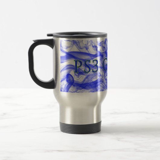Tasse bleue de fumée du jeu PS3 (Gauche)