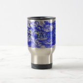 Tasse bleue de fumée du jeu PS3 (Centre)