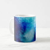 Tasse bleue de galaxie (Devant gauche)