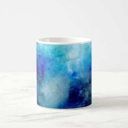 Tasse bleue de galaxie (Centre)