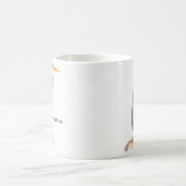 Tasse bleue de héron (Centre)