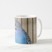 Tasse bleue de perruche (Devant droit)