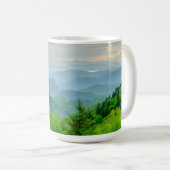 Tasse bleue de Ridge (Devant droit)