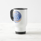 Tasse bleue de Shiva (Devant gauche)
