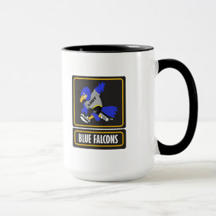 Tasse bleue de sonnerie de Falcons